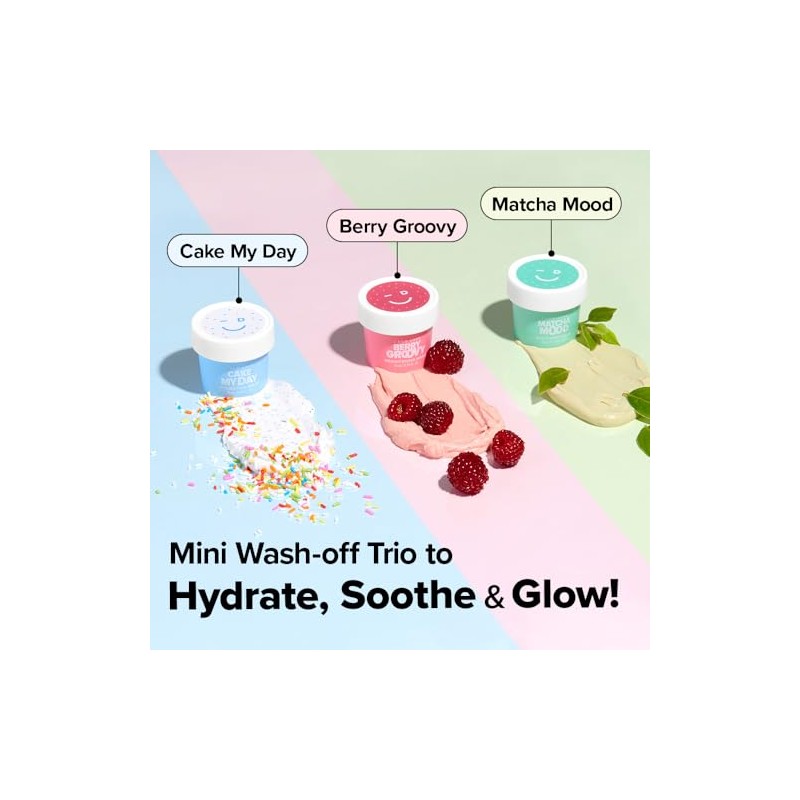 I DEW CARE- Set de regalo de mascarilla facial lavable