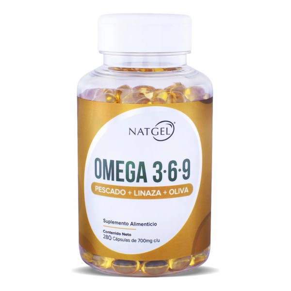 Omega 3 6 9 | Pescado, Linaza, Oliva | 280