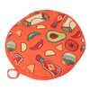 Tortilla Warmer Pouch 11.8 Inch Insulated Microwaveable Fabric Tortilla Keeper