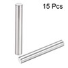 sourcing map 15Pcs 6mm X 45mm Dowel Pin 304 Stainless