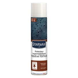 STARWAX Fabric and Textile Waterproofing Protector - 300ml - Protects Against Common Stains - Indoor and Outdoor Use - Invisible Protection - Pearling Effect
