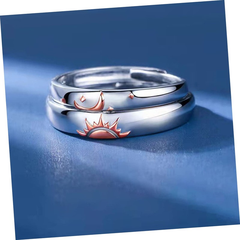LIFKOME Promise Rings for Couples His and Hers Wedding Ring