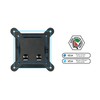 Mount-It! Small TV Monitor Wall Mount | Quick Release |