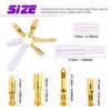 Swpeet 700Pcs Automotive Electrical Wire Connectors Kit, 2.8mm 2 3