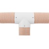 Truma T Piece for Warm Air Pipes Grey for 65