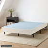 MELLOW 7.5 Inch Metal Box Spring Mattress Foundation with Wood