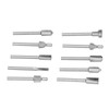 10Pcs Router Bit Set Large Capacity Chip Groove Nonstick Knives