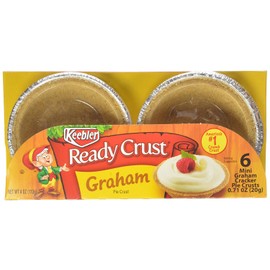 Keebler - Ready Crust - Mini Graham Cracker Crusts - 6 Ct - 4 Oz (Pack of 6)