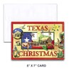 Texas Christmas Card with recipe