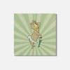 Unbranded Yogi Bear Cindy Cartoon 4'' X 4'' Square Wooden