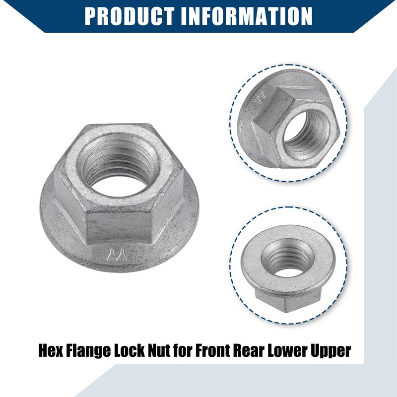 A ABSOPRO NO.6502818 DODG FRONT REAR SHOCK MOUNT & NUT
