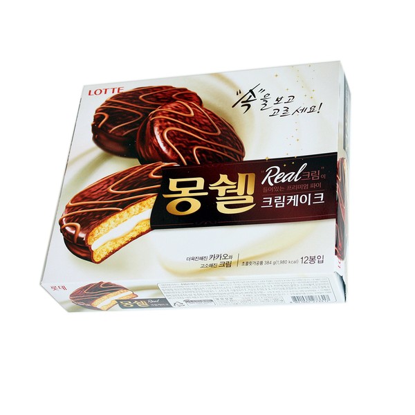 Lotte Mon Cher Cream Cake 12packs