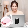 2 Pack Universal Stick-On Mouse Pouch, Mouse Holder for Laptop