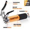 HANTUO Grease Gun, 8000 PSI Heavy Duty Pistol Grip Grease
