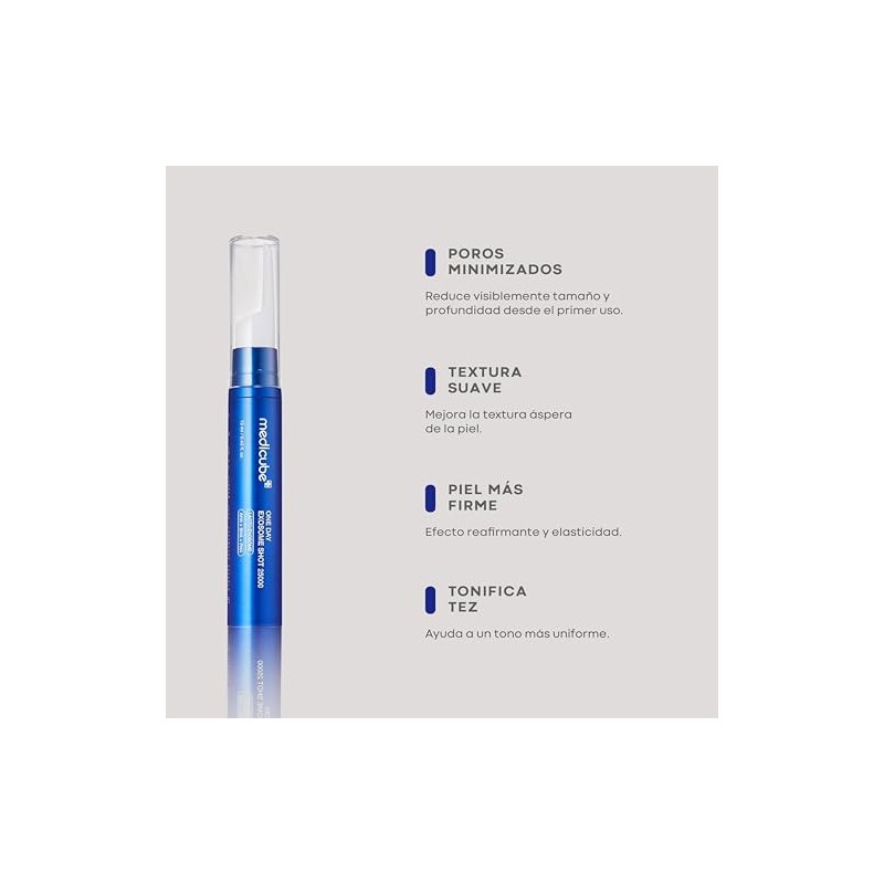 MEDICUBE Zero One Day Exosome Shot 25000, Ampolla Facial Intensiva