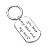 VANLOVEMAC National Boyfriend Day Gifts Funny Keychain for Boyfriend Boo