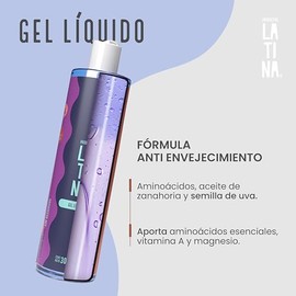 LATINA® | Gel para el Cabello Líquido | Belleza Mujer Repara y Proteje - Activador de Rizos | Complementar con Tratamiento para Cabello Maltratado | Anti Frizz Cabello - 300ml
