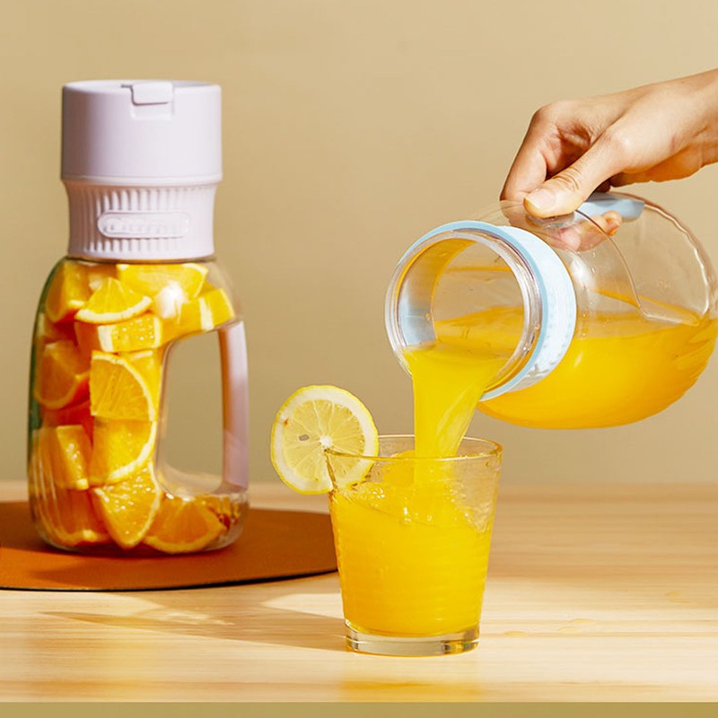 Sport Portable Blender Outdoor Juice Barrel 1000ml Large Capacity Crushed