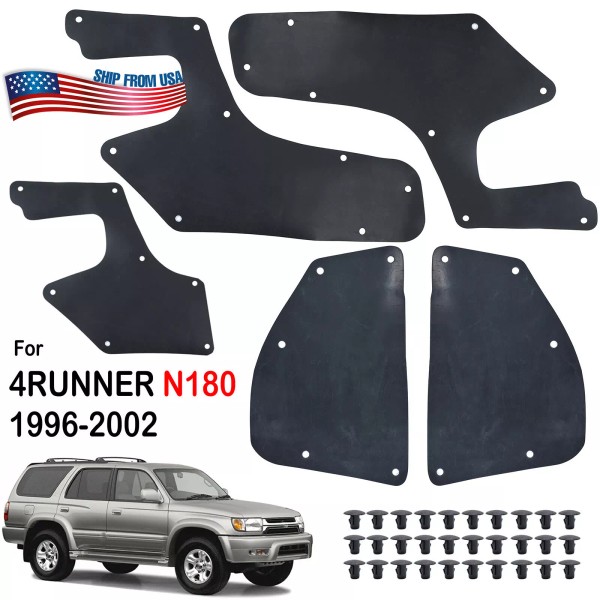 XUKEY 5X Fender Liners Seal Flaps Guard Splash Shield for