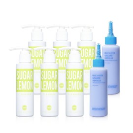 Jo Sung-ah Wonder Bath Lemon Cleanser Sugar Lemon 120ml x 6 + Meditherapy Blue Layer Azulene Ampoule 100ml x 2 _B / 조성아 원더바스 레몬청 클렌저 슈가레몬 120ml 6개 + 메디테라피 블루레이어 아줄렌 앰플 100ml 2개 B