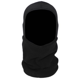 MFH Scarf Fleece with Head Section Black