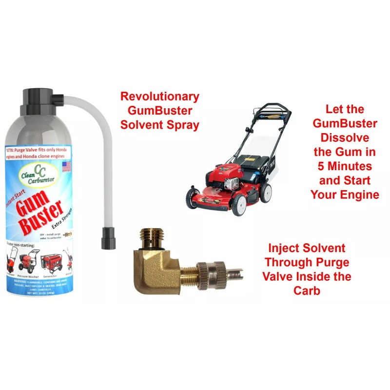 CleanCarburetor DON't REPLACE GENUINE CARBURETOR TORO LAWN MOWER 6.5HP GTS