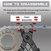 3 Pairs Reusable Bicycle Missing Links for 11 Speed Chains,