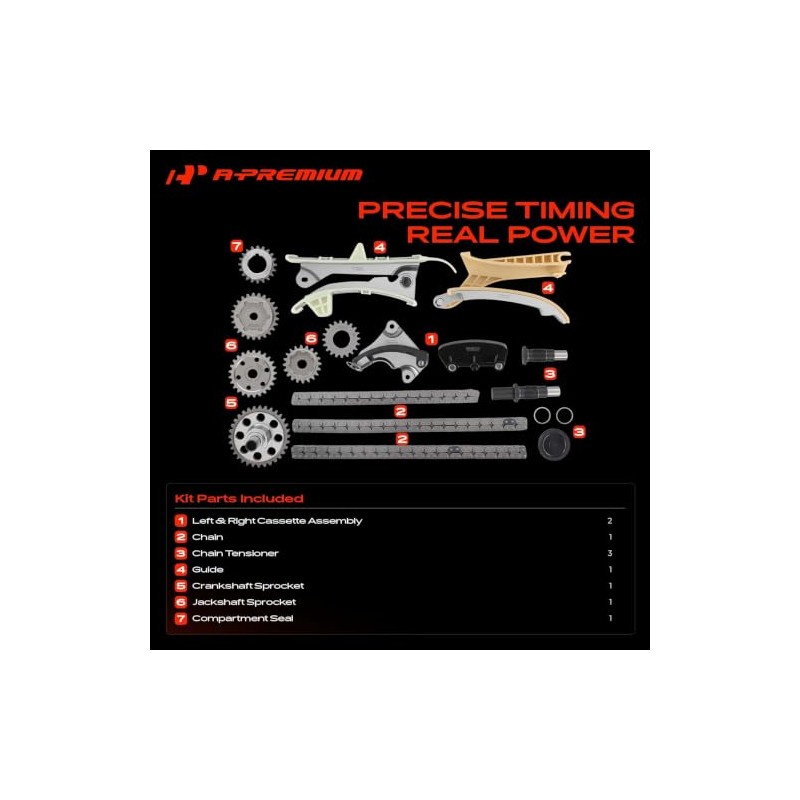 A-Premium Kit de 19 PCS. de Cadena de Distribución del