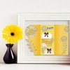 BENECREAT Sunflower Cutting Dies Stencils, Flower and Leaf Die Cuts