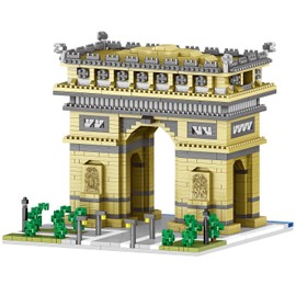 TzFioy Arc De Triomphe Paris France Building Blocks Set (2020Pcs) Famous World Architecture Educational Toys Micro Bricks for Kids Adults