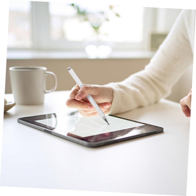 Operitacx Capacitive Touch Screen Stylus Pen with Magnetic Attachment Transparent