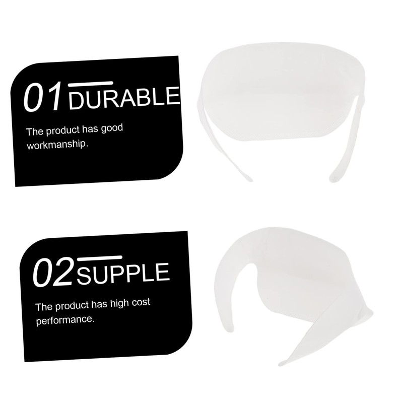 Beavorty 3sets Sweat Absorbing Sticker Pad Collar Pad for Men