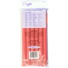 Diane 7 Inch Twist Flex, Red, 1/2 Inch, 6 Count