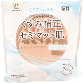Cezanne UV Clear Face Powder Refill 01 Light