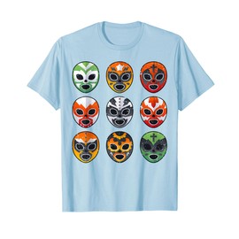Lucha Libre Wrestling Mask Cinco De Mayo Mexican Boy Toddler T-Shirt