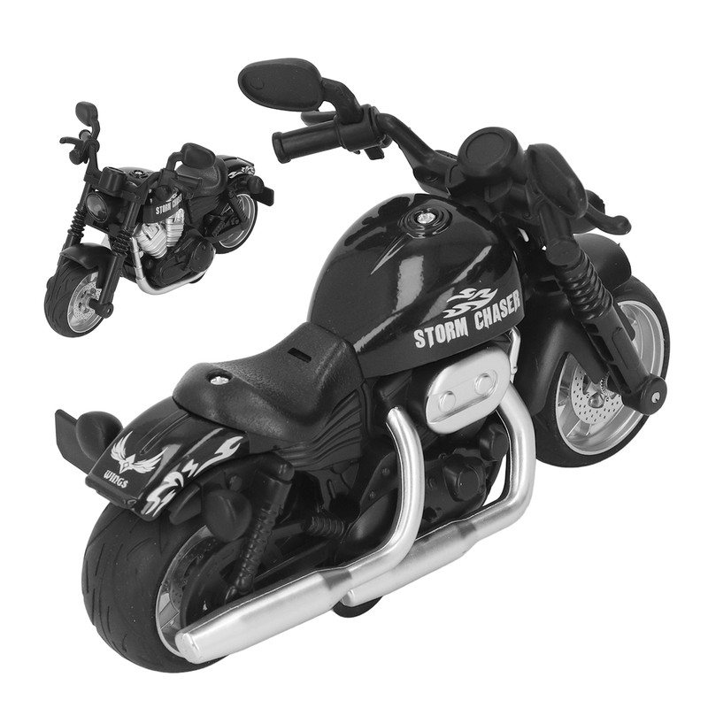 1:16 Scale Alloy Motorcycle Toy Sound Light Improve Hand Eye
