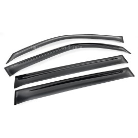 SDZ Out-Channel Window Visor Sun Shade Rain Wind Guard Fit 98-07 LX470 /Land Cruiser