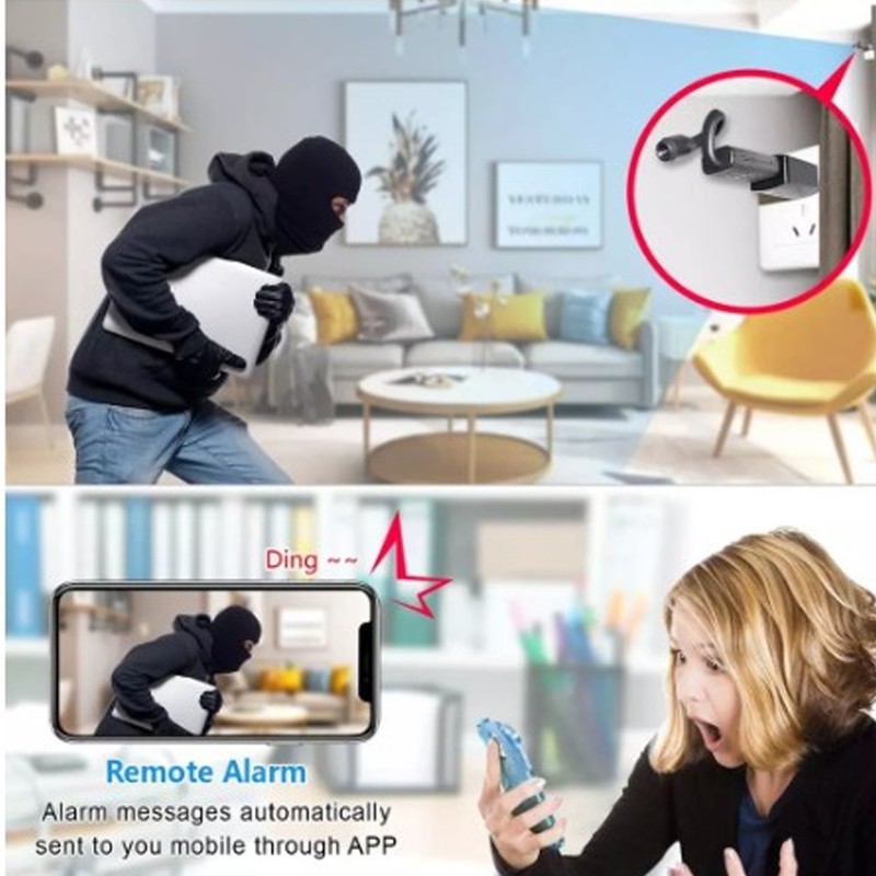 USB Wifi Camera Portable 1080P Mini inLine HD Home Smart