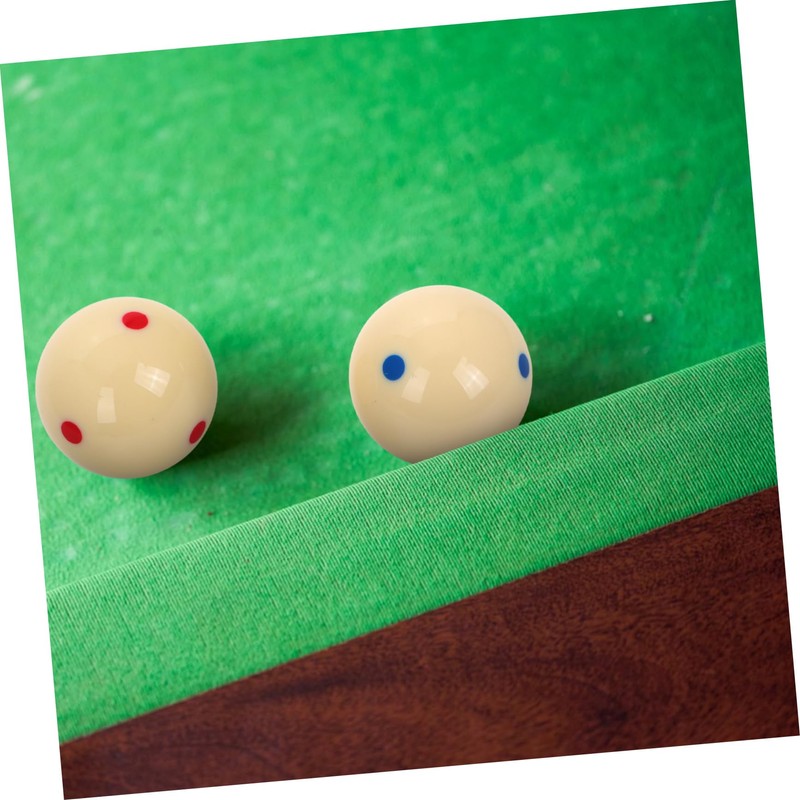 Mikinona 2pcs Billiard Training Balls with Six Durable Cue Balls