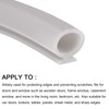 METALLIXITY Bulb Type Window Weatherstrip (9mmx5Meter) 1Pcs, Silicone T-Slot Mount