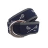 Navy Lacrosse D-Ring Belt Brass D-Ring 32 Royal Blue