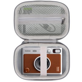 Lebakort Hard Case for INSTAX Mini Evo Instant Camera Brown