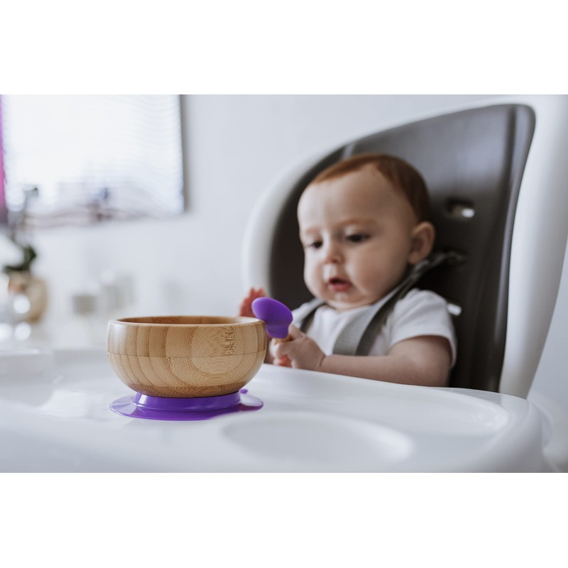 Ecowood® Tazón/Plato Hondo/Bowl de Bambú para Bebe y Niño -