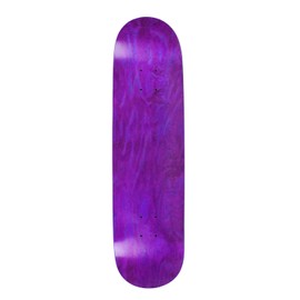 Moose Skateboard Deck Blank Stained Purple 7.75"