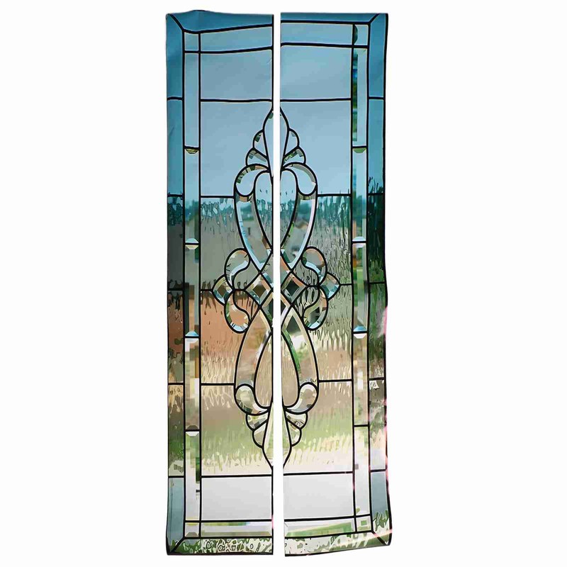 2Pcs Glass Door Sticker Self Adhesive Water Resistant Wall Sticker