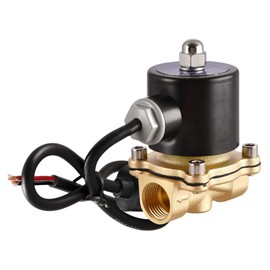 Heschen Brass Electric Solenoid Valve 2W-160-15J 1/2 Inch DC24V Direct Action Water Normally Closed Replacement Valve