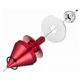 Dolores Plano Tornillo Liga Bumper Fastener Tuercas Tipo Bala Picos