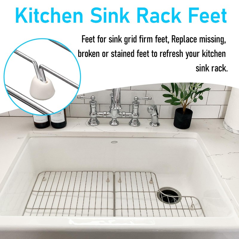 Sink Rack Feet for Kohler Kitchen Sink Rack Feet, 84544-0