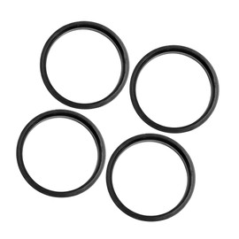 ACROPIX Car 73. mm to 67.1mm Hub Centric Rings Fit for Wheel Bore Center Black - Pack of 4