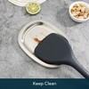 Metal Spoon Rest with Non-slip Silicone Pad for Stove Top